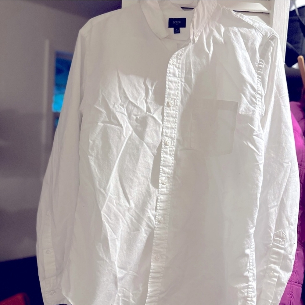 J. Crew White Dress Shirt